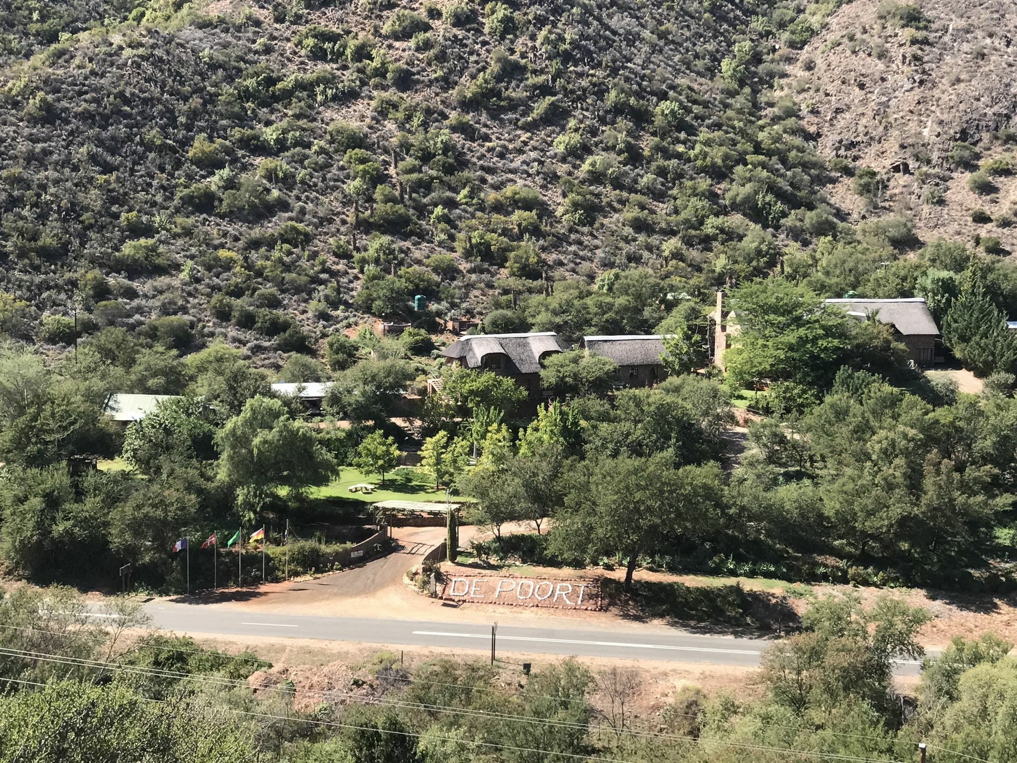 De Poort Country Lodge Оудсхорн Екстериор снимка